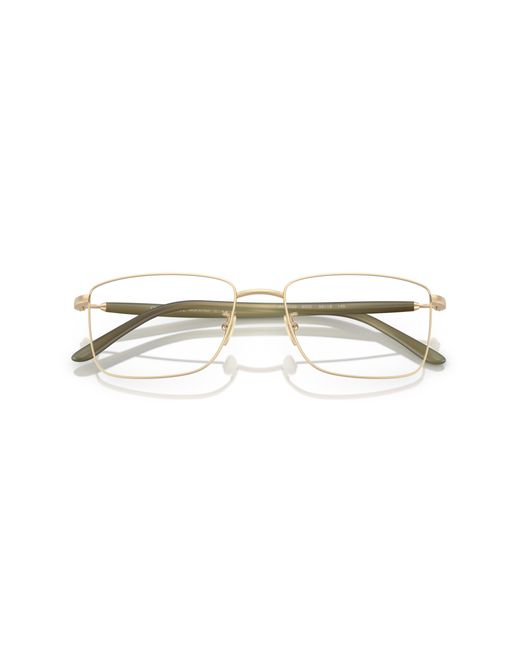 Giorgio Armani Black Ar5150 3002 Optical Frames Steel Transparent Squared Normal for men