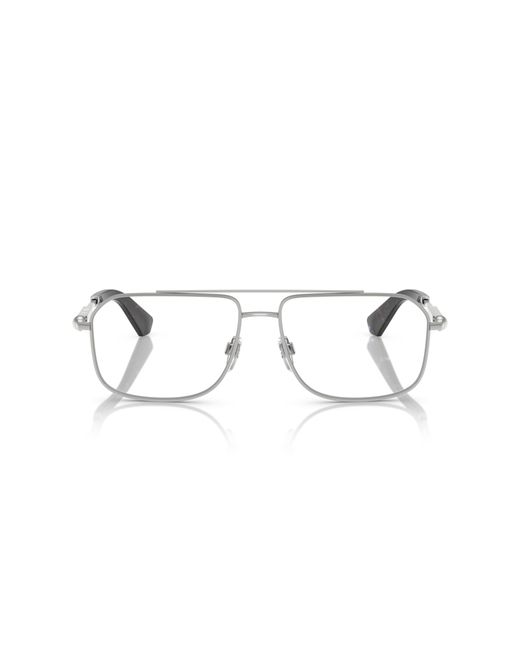 Burberry Black Be1391 1005 Optical Frames Metal Squared Normal for men
