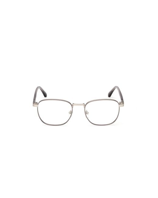 Web Black We5477 17 Optical Frames Metal Squared Normal for men