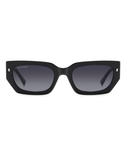 DSquared² Black Icon 0017/S 807/9O Sunglasses Acetate Squared Shaded