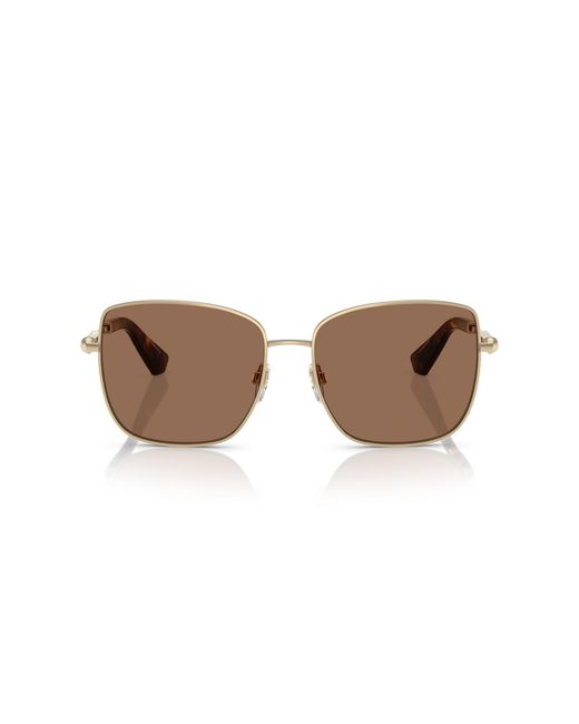 Burberry Black Be3158 110973 Sunglasses Metal Squared Normal