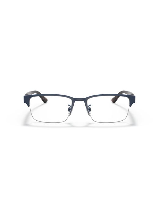 Emporio Armani Black Ea1129 3018 Optical Frames Metal Squared for men