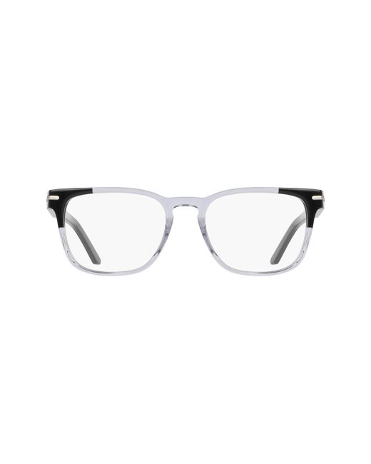 Nike Black 7180 021 Optical Frames Acetate Squared Normal