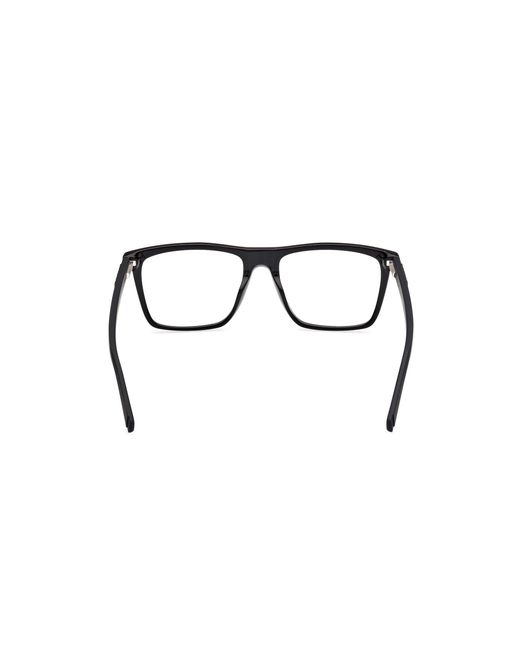Guess Black Gu50186 001 Optical Frames Acetate Squared Normal for men