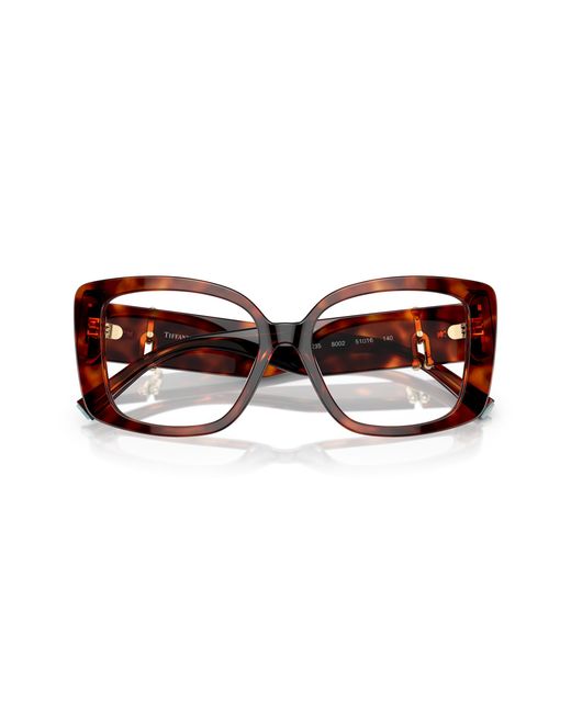 Tiffany & Co Black Tf2235 8002 Optical Frames Acetate Transparent Squared Normal