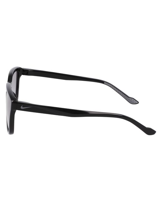 Nike Black Temper Flair If1055X 010 Sunglasses Injected Grigio Squared Normal Sfumato