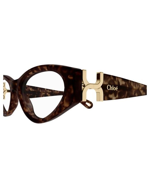 Chloé Black Ch0273O 002 Optical Frames Acetate Transparent Cat Eye