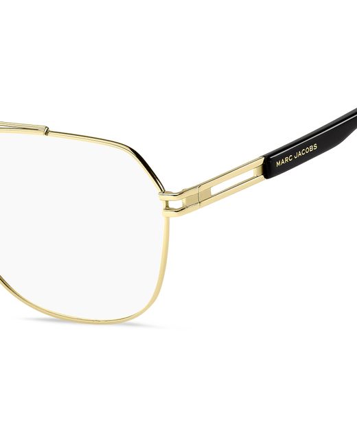 Marc Jacobs Black Marc 751 Rhl Optical Frames Steel Pilot for men