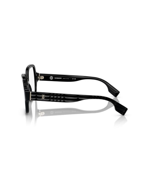 Burberry Black Be2374 3001 Optical Frames Acetate Transparent Squared Normal