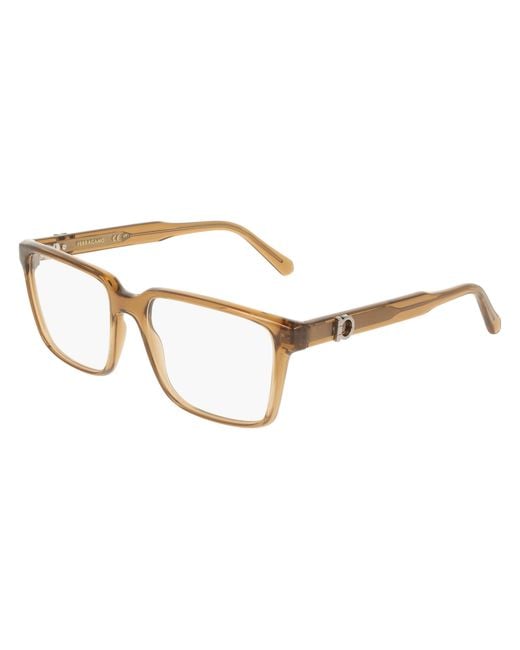 Ferragamo Black Sf3028E 278 Optical Frames Squared Normal for men