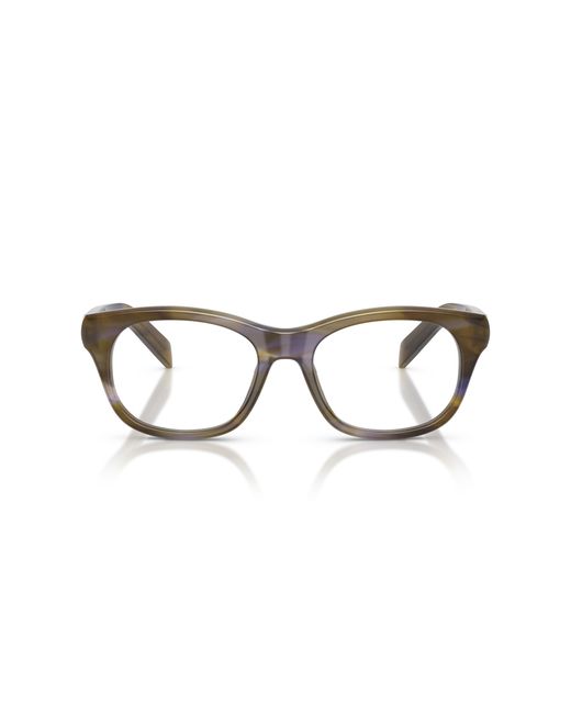 Prada Black Pr C13V 23G1O1 Optical Frames Acetate Pillow Normal
