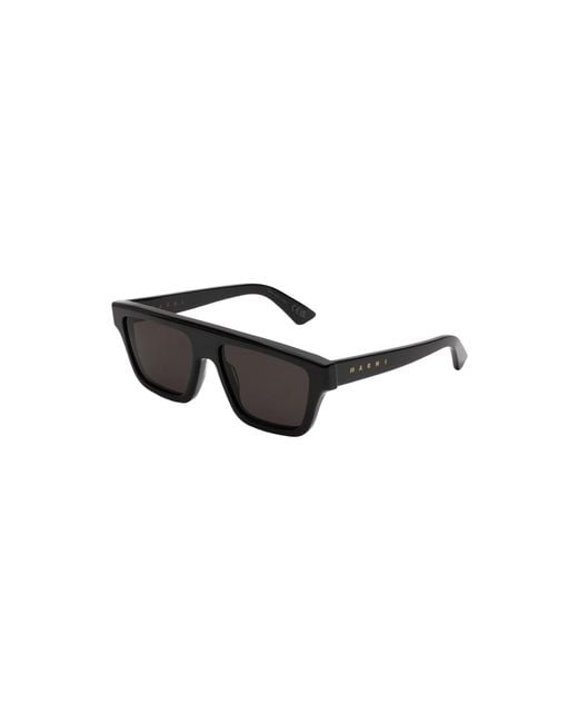 Marni Black 6Va Nistakari Sunglasses Acetate Squared