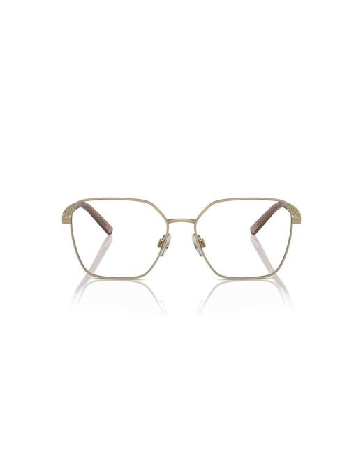 Dolce & Gabbana Black Dg1351 1365 Optical Frames Steel Transparent Squared Normal