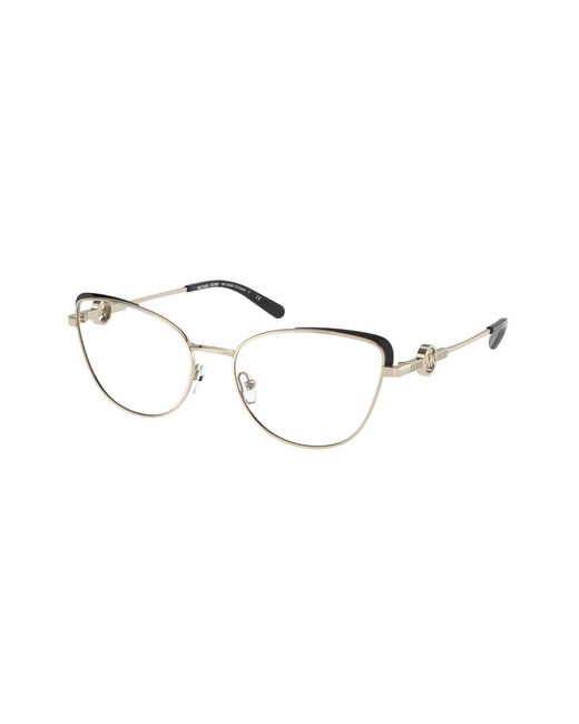 Michael Kors Black Mk3058B Trinidad 1014 Optical Frames Metal Transparent Cat Eye Normal