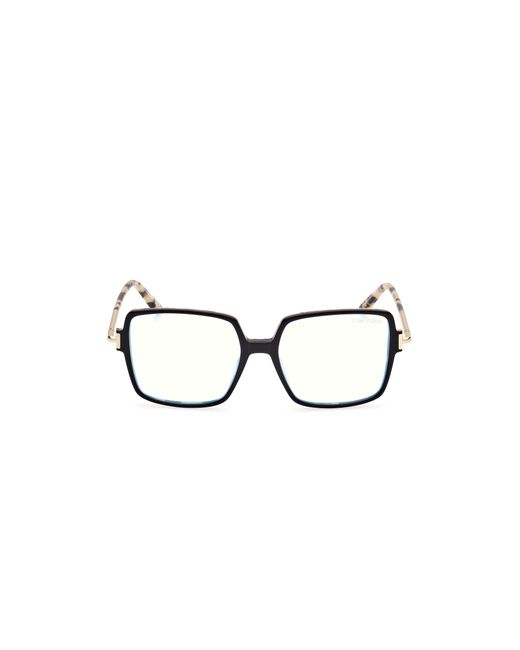 Tom Ford Black Ft5915-B 005 Optical Frames Acetate Squared Normal