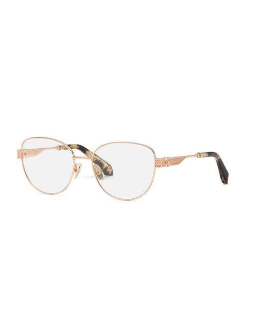 Roberto Cavalli Black Vrc166M 8Fcy Optical Frames Metal Butterfly