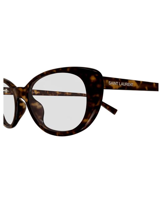 Saint Laurent Black Sl 822 Opt 002 Optical Frames Acetate Transparent Cat Eye
