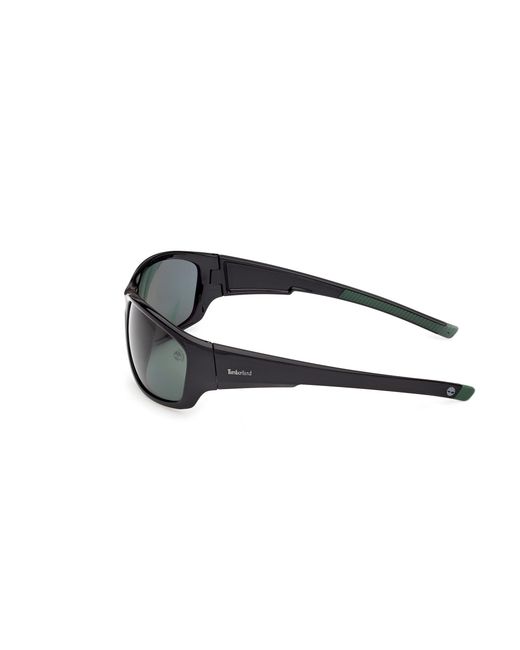 Timberland Black Tb00083 01R Sunglasses Injected Squared Polarized for men