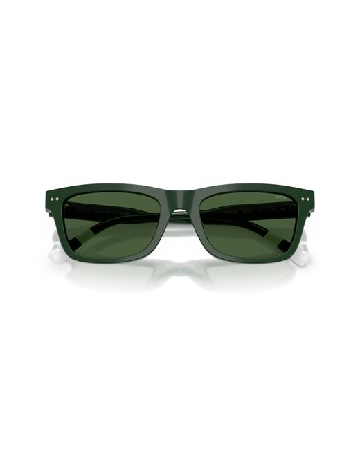 Polo Ralph Lauren Green Ph4240U 631671 Sunglasses Acetate Pillow Normal for men