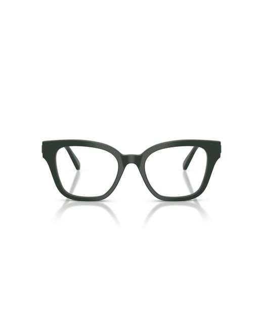 Swarovski Black Sk2048 1026 Optical Frames Acetate Squared Normal