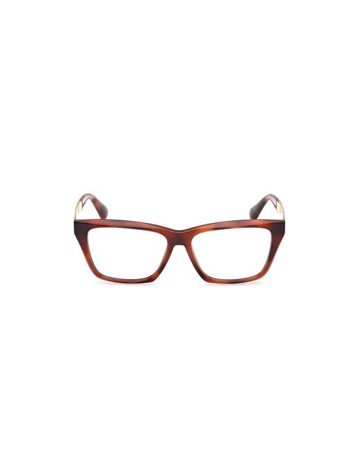 MAX&Co. Black Mo5178 053 Optical Frames Injected Squared Normal