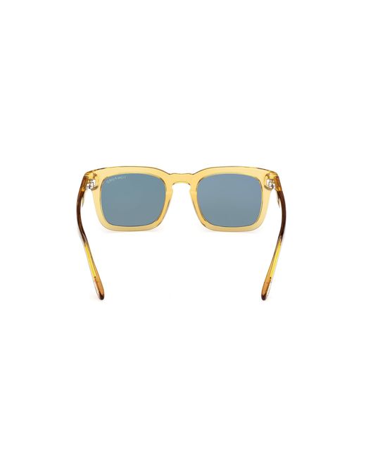 Tom Ford Black Ft0751 Dax 39N Sunglasses Acetate Squared Normal for men