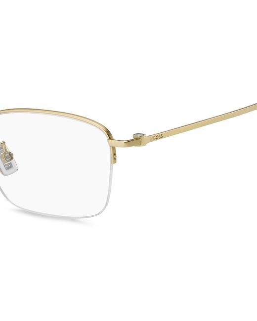 Boss Black Boss 1932/F Aoz Optical Frames Titanium Squared Normal for men