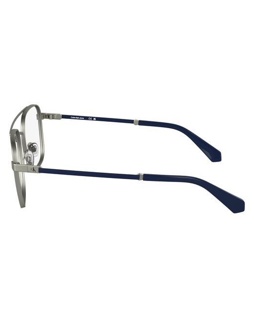 Color Frame 015 Calvin Klein Ckj25205 015 Optical Frames Metal Pilot Normal in Black ...