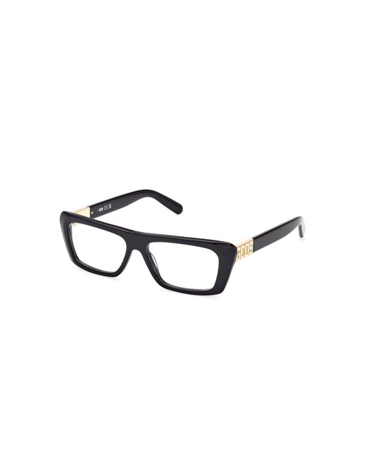 Gcds Black Gd5018 001 Optical Frames Acetate Squared Normal