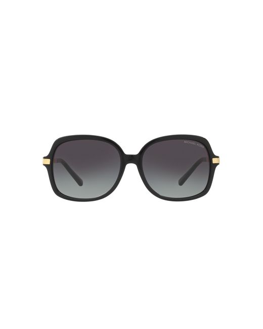 Michael Kors Black Mk2024 Adrianna Ii 316011 Sunglasses Acetate Squared Normal Shaded