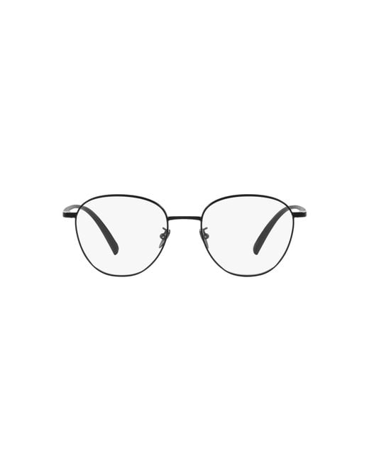 Giorgio Armani Black Ar5134 3001 Optical Frames Steel Transparent Pantos Normal for men