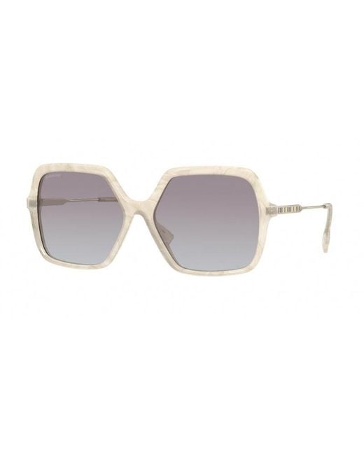 Burberry Black Be4324 388611 Sunglasses Plastic Squared Nuanced