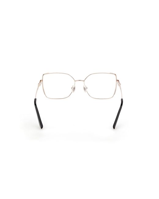 Guess Black Gu50223 032 Optical Frames Metal Squared Normal