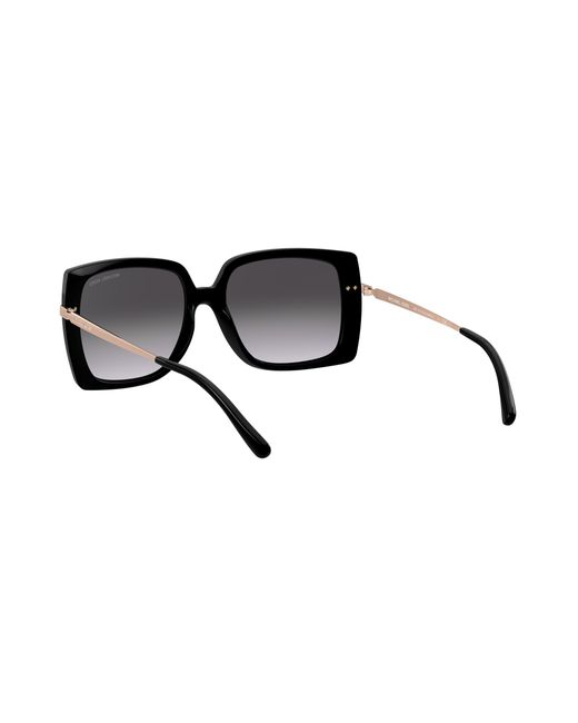 Michael Kors Black Mk2131 Rochelle 33328G Sunglasses Injected Squared Normal Shaded
