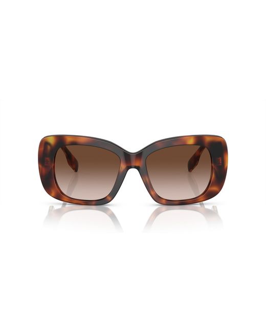 Burberry Black Be4410 331613 Sunglasses Acetate Squared Normal Shaded