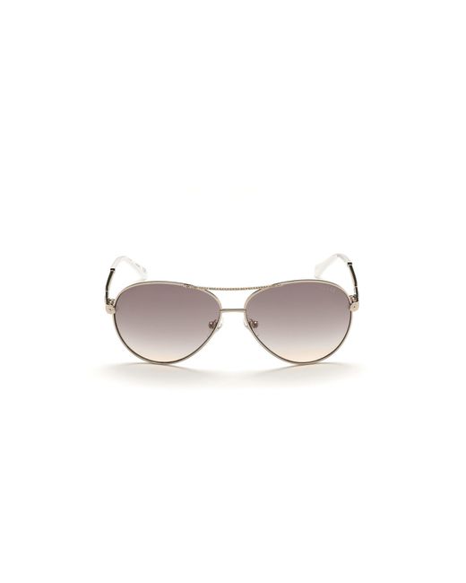 Guess Black Gu7470-S 28E Sunglasses Metal Pilot Normal