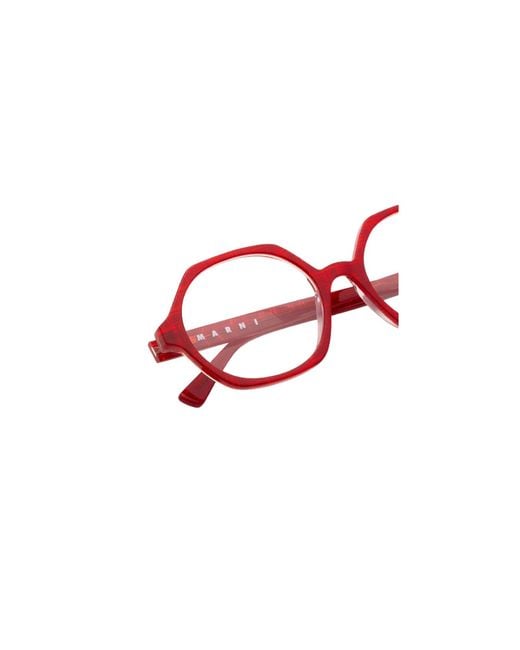 Marni Black 9Q3 Nabaro Comb Optical Frames Acetate Geometric