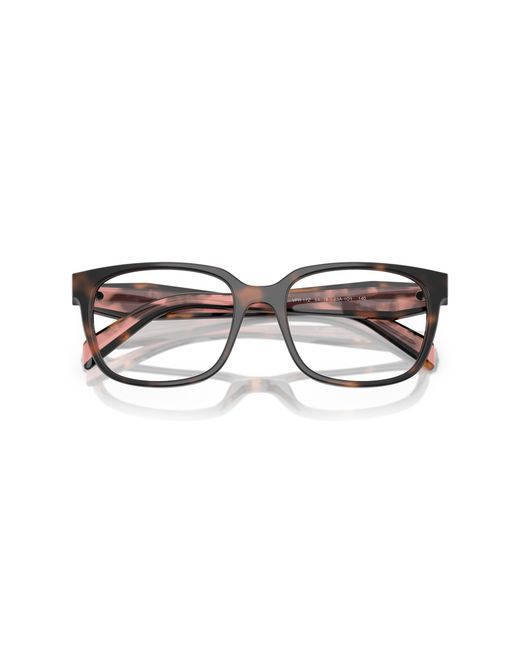 Prada Black Pr 17Zv 23A1O1 Optical Frames Acetate Squared Normal