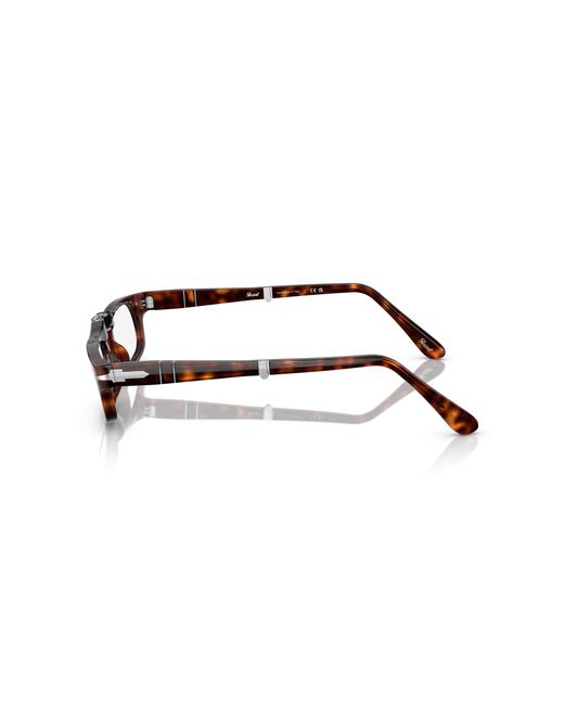 Persol Black Po2886V 24 Optical Frames Acetate Transparent Squared Normal for men