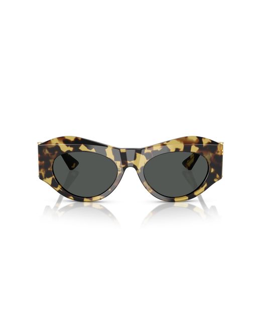 Versace Black Ve4477U 777/87 Sunglasses Acetate Geometric Normal