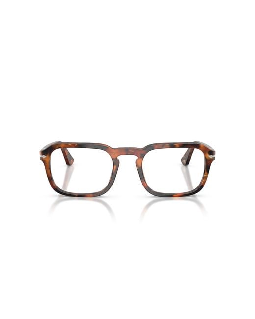 Persol Black Po3390V 1231 Optical Frames Acetate Squared Normal