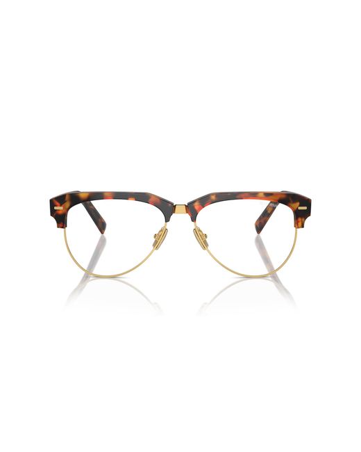 Miu Miu Black Mu 09Zs 19P08N Sunglasses Acetate Transparent Pilot Normal Anti Light