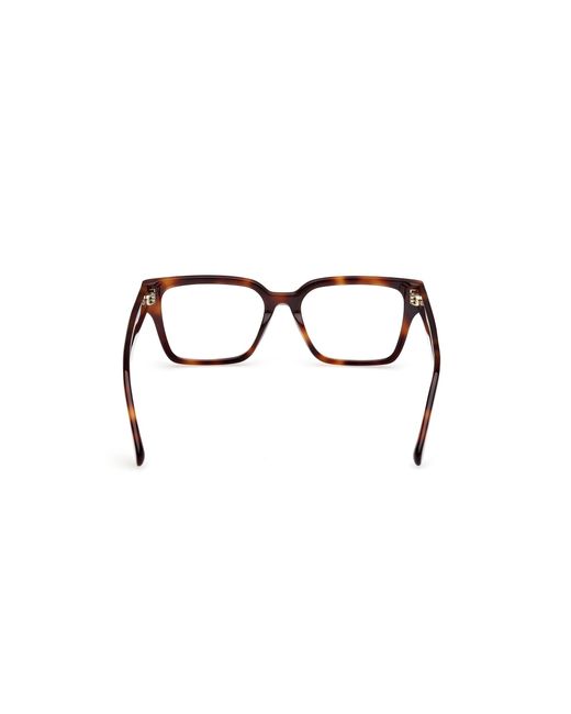 MAX&Co. Black Mo5179 052 Optical Frames Acetate Squared Normal