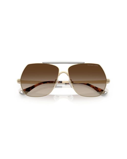 Michael Kors Black Mk1173 Denver 101413 Sunglasses Metal Pilot Normal Shaded