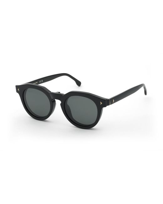 Lozza Black Ul4409 Sassari 4 700Z Optical Frames Acetate Pantos for men