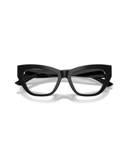 Dolce & Gabbana Black Dg3412 501 Optical Frames Acetate Cat Eye Normal