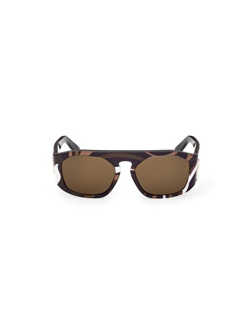 Emilio Pucci Black Ep0242 99E Sunglasses Acetate Squared Normal