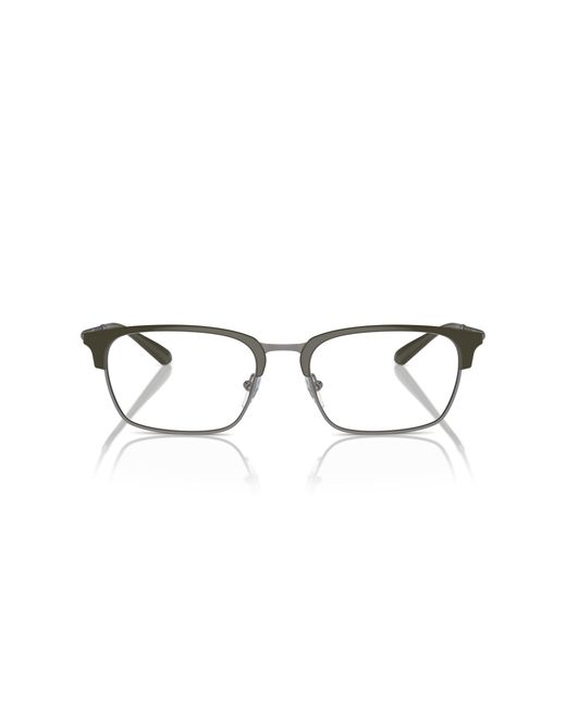 Emporio Armani Black Ea3243 3003 Optical Frames Injected Transparent Pillow Normal for men