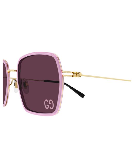 Gucci Black Gg1848S 005 Sunglasses Injected Squared