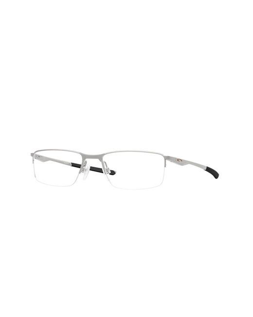 Oakley Black Ox3218 Socket 5.5 321817 Optical Frames Metal Squared Normal for men